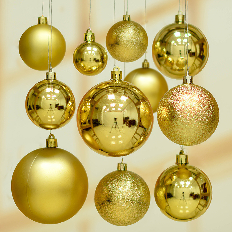 high quality Christmas tree decorations balls lights ball giant christmas baubles 15cm