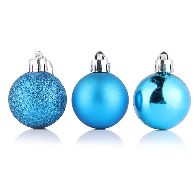 Christmas pvc plastic ball giant Christmas baubles in box for tree ornaments decoration