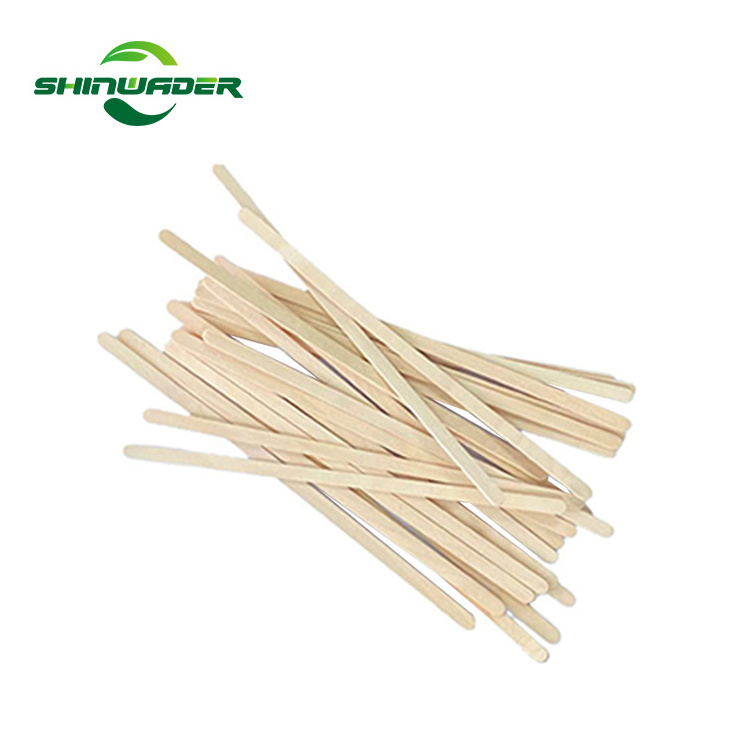 Coffee Stirrer Stick Disposable Stirrer Coffee Wholesale Eco-friendly Wooden Popular CLASSIC Mixer Bar Milk Coffee Stir