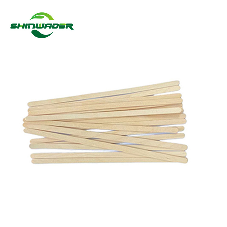 Coffee Stirrer Stick Disposable Stirrer Coffee Wholesale Eco-friendly Wooden Popular CLASSIC Mixer Bar Milk Coffee Stir