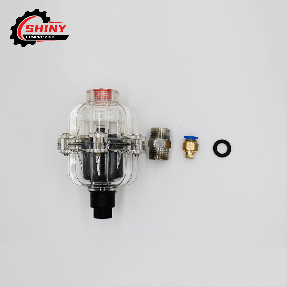 Transparent New Type Floating Ball Air Compressor Automatic Drain Valve QAD400-04