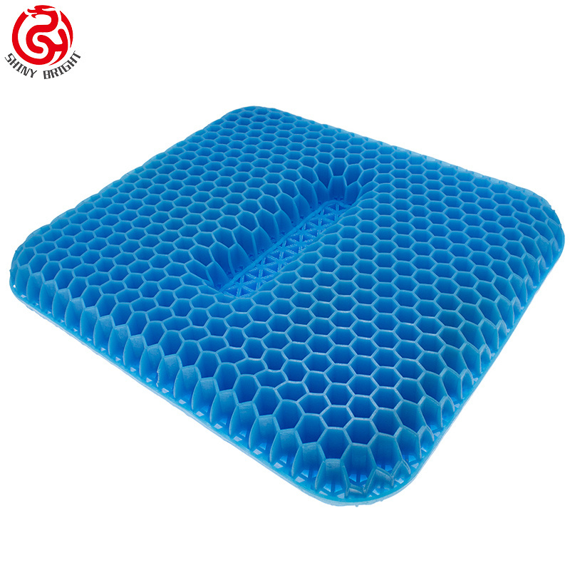 Gel Seat Cushion,Enhanced Office Chair Seat Cushion,Newest Modified Double Gel Honeycomb Design Thick Seat Cushion