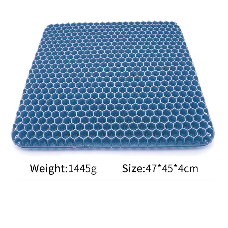 Orthopedic Comfort Office Chair Gel Seat Cushions Cooling Honeycomb Gel Seat Cushion