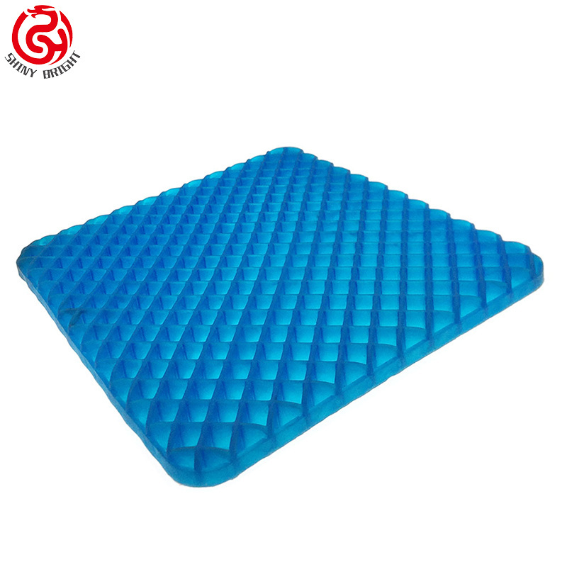 High Quality Shock Absorbing Silicone Stadium Seat Cushion, Chair Seat Cushion Adult Gel Car Seat Cushion