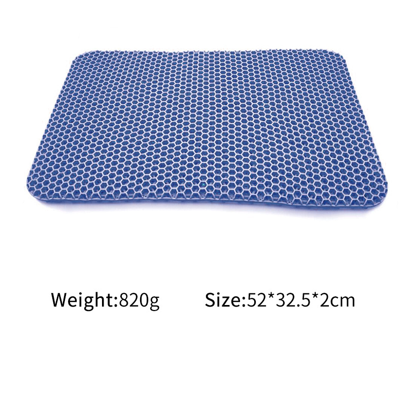 Orthopedic Comfort Office Chair Gel Seat Cushions Cooling Honeycomb Gel Seat Cushion