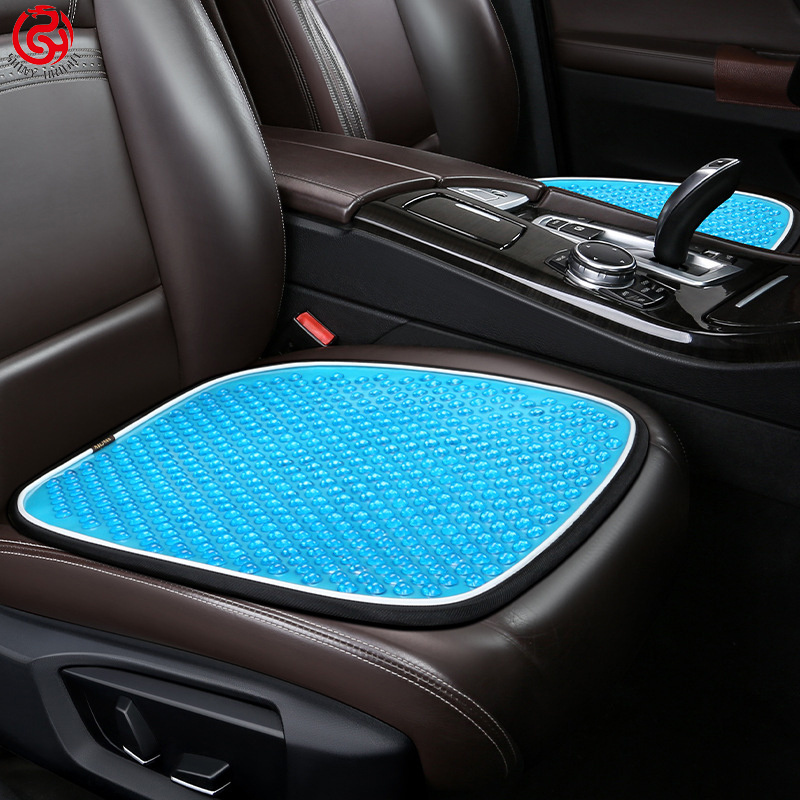 Breathable Summer Car Seat Covers Gel Cushions Ice Pad Universal Car Seat Cushion