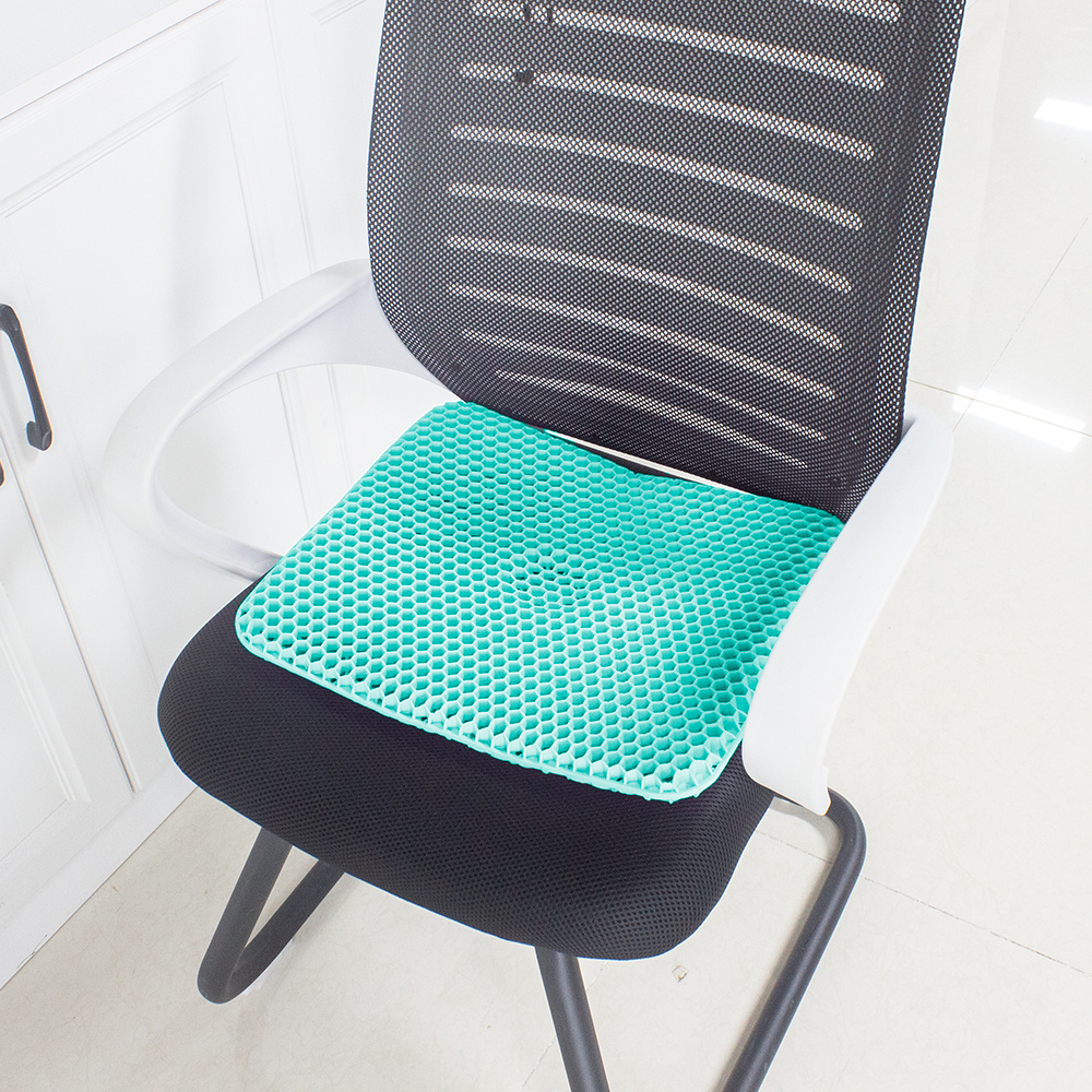 Gel Seat Cushion For Long Sitting With Nonslip Cover Seat Cushion For Tailbone Sciatica Pain Relief