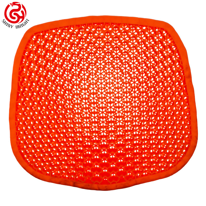 Gel Seat Cushion Double Thick TPE Cushion for Long Sitting with Non-Slip Cover Breathable Honeycomb Chair Pads