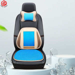 Breathable Summer Car Seat Covers Gel Cushions Ice Pad Universal Car Seat Cushion