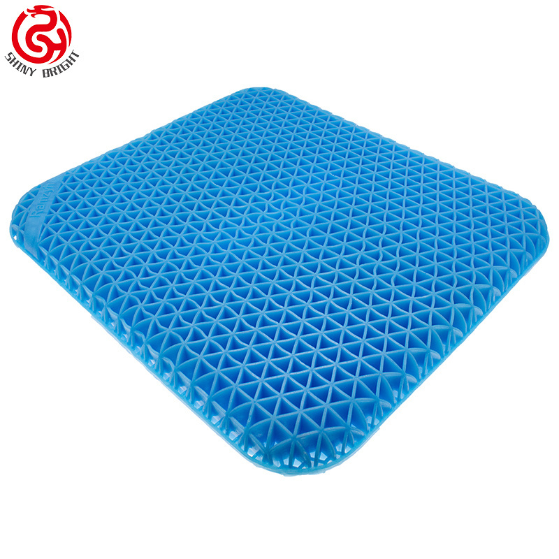 Gel Seat Cushion,Enhanced Office Chair Seat Cushion,Newest Modified Double Gel Honeycomb Design Thick Seat Cushion