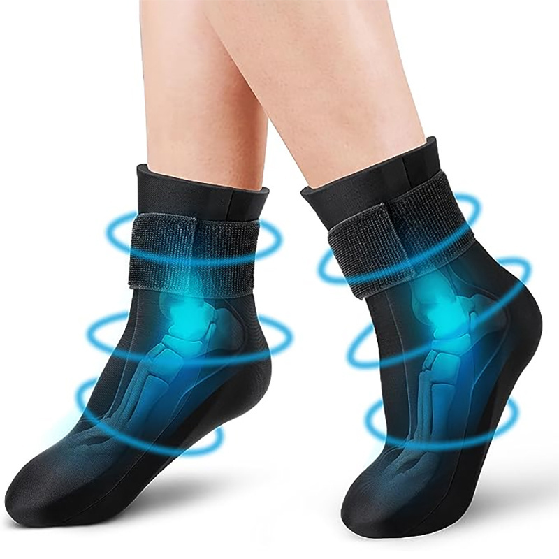 Hot Cold Therapy Ankle Protection Sock Comfortable Cheap Cooling Gel Ice pack Socks for Ankle