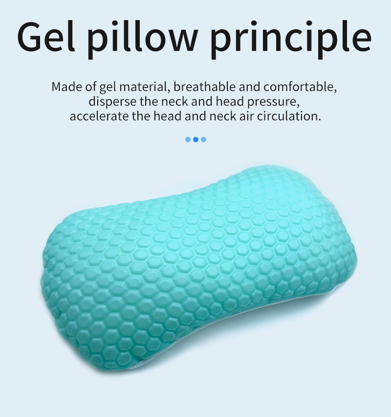 Home Sleep Cool gel Anti-snoring Cooling Cold Gel Memory Foam Pillow