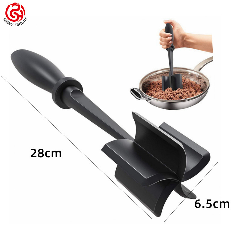 Kitchen Multi-purpose Ground Meat Chopper Beef Masher Heat Resistant Nylon Cooking Meat Grinder Chopper