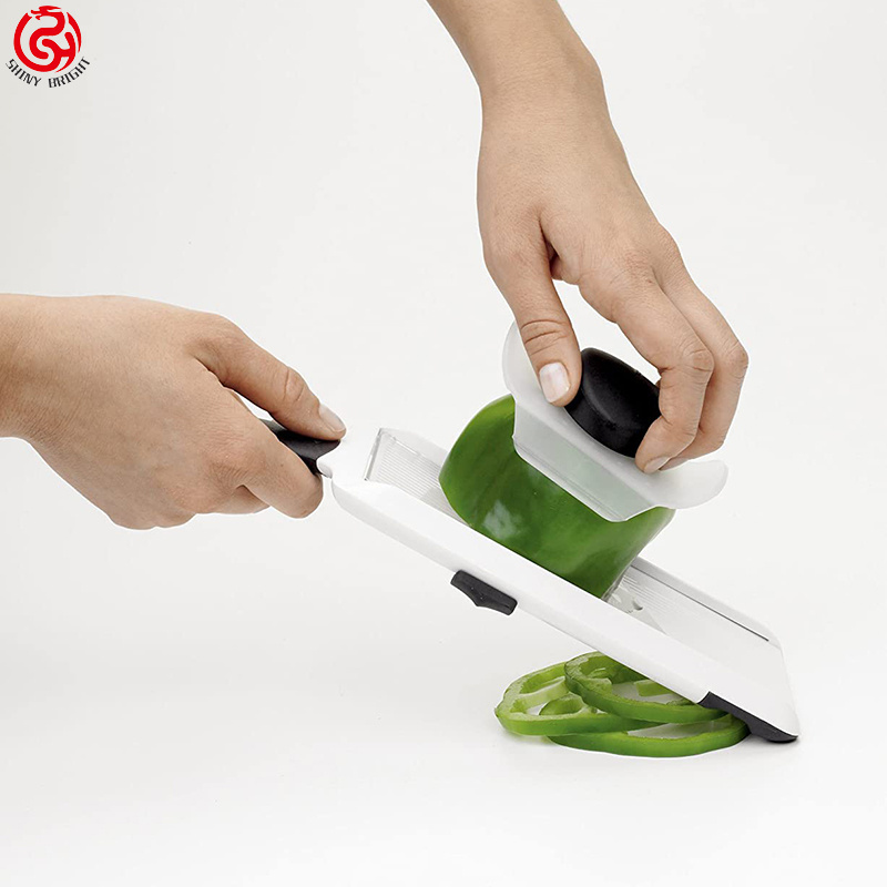 2024 new product Hand-Held Mandoline Slicer fruit vegetable stainless steel ss mandoline slicer