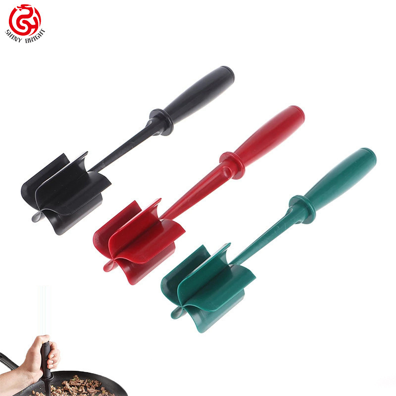 Kitchen Multi-purpose Ground Meat Chopper Beef Masher Heat Resistant Nylon Cooking Meat Grinder Chopper