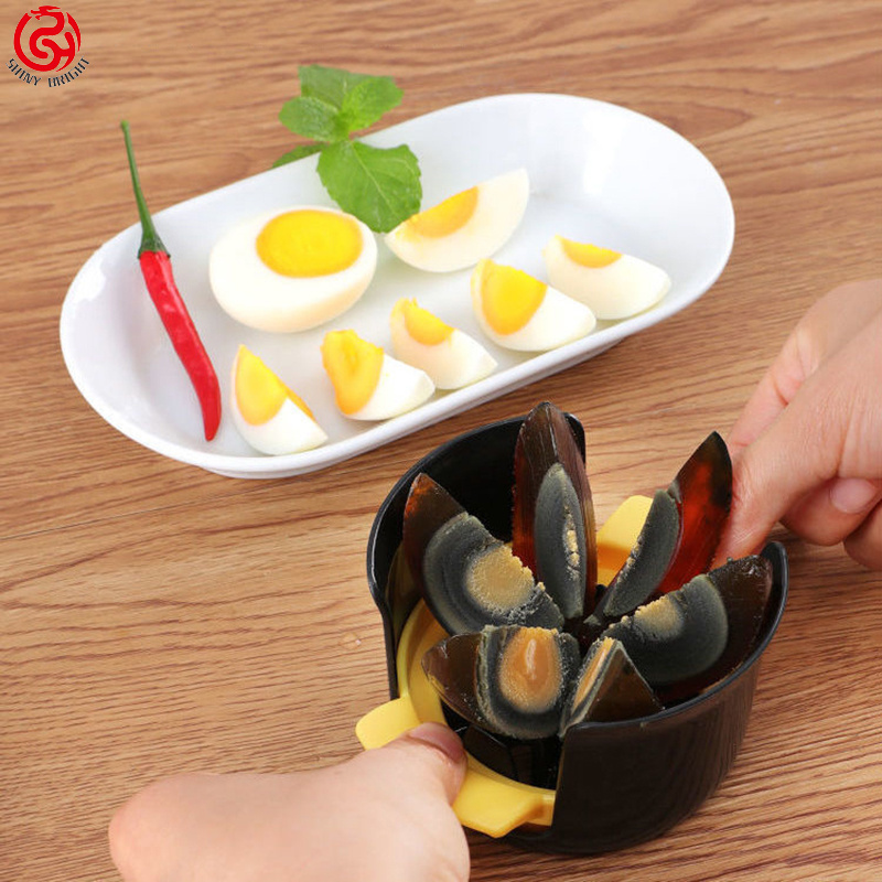 Kitchen Tool 3 in 1 Stainless Steel Wire Egg Slicer Cutter with Stainless Steel  Egg Cutting Wire Divider/Dicer/Cutter