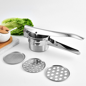 Stainless Steel Manual Masher Potato Ricer Lemon Squeezer Manual Press Ricer For Mashed Potatoes