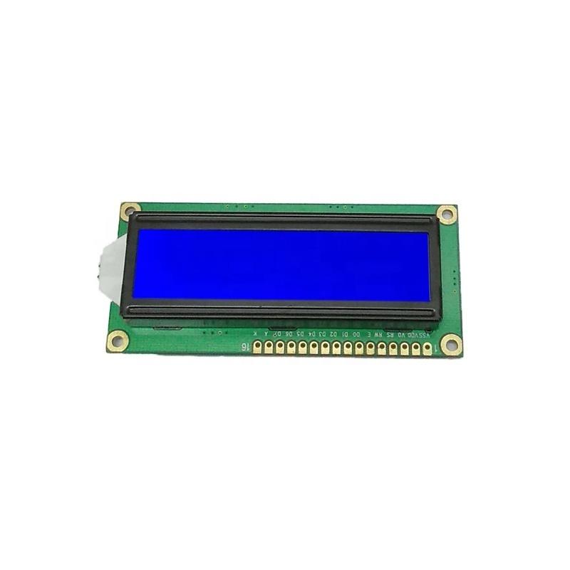 16x2 Character monochrome LCD 1602 Display Module with bule backlight