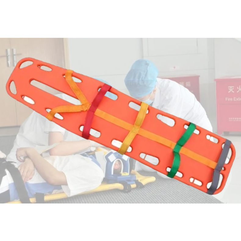 JP01 Manufacturer Wholesaler Water Rescue Emergency Stretcher High Strength Plastic Spine Board Stretcher