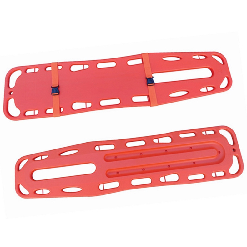 JP01 Manufacturer Wholesaler Water Rescue Emergency Stretcher High Strength Plastic Spine Board Stretcher