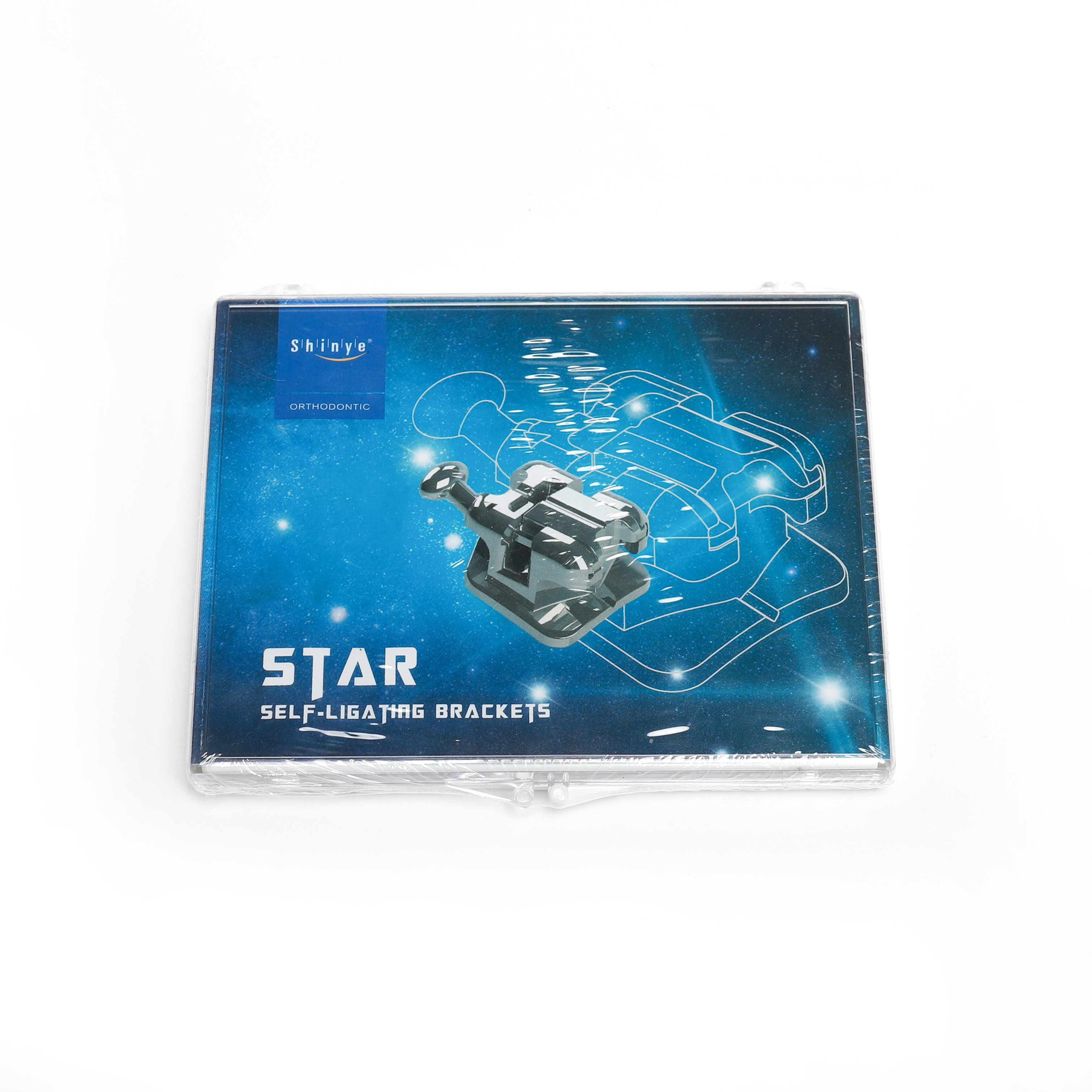 Braces for Teeth 17-4 Stainless Steel MIM Construction Star Series Self-ligating Dental Brackets