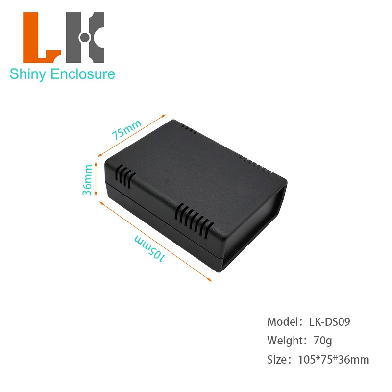 105*75*36mm Custom plastic electrical project junction plastic box plastic desktop abs electronics enclosure