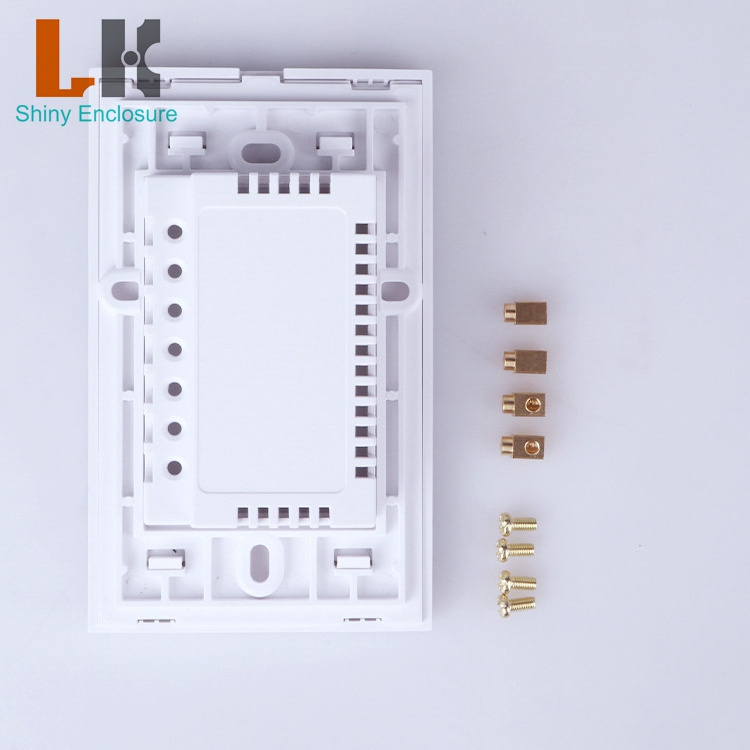 120*70mm Modern design dimmer switch socket housing plastic project box electric injection case housing abs box