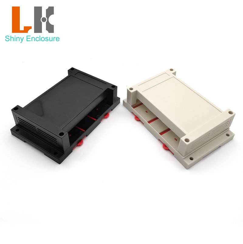 145*90*40mm Made in china electronic box din rail mount housing electronic instrument enclosures plc abs junction box