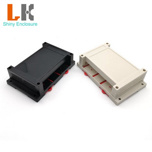 145*90*40mm Made in china electronic box din rail mount housing electronic instrument enclosures plc abs junction box