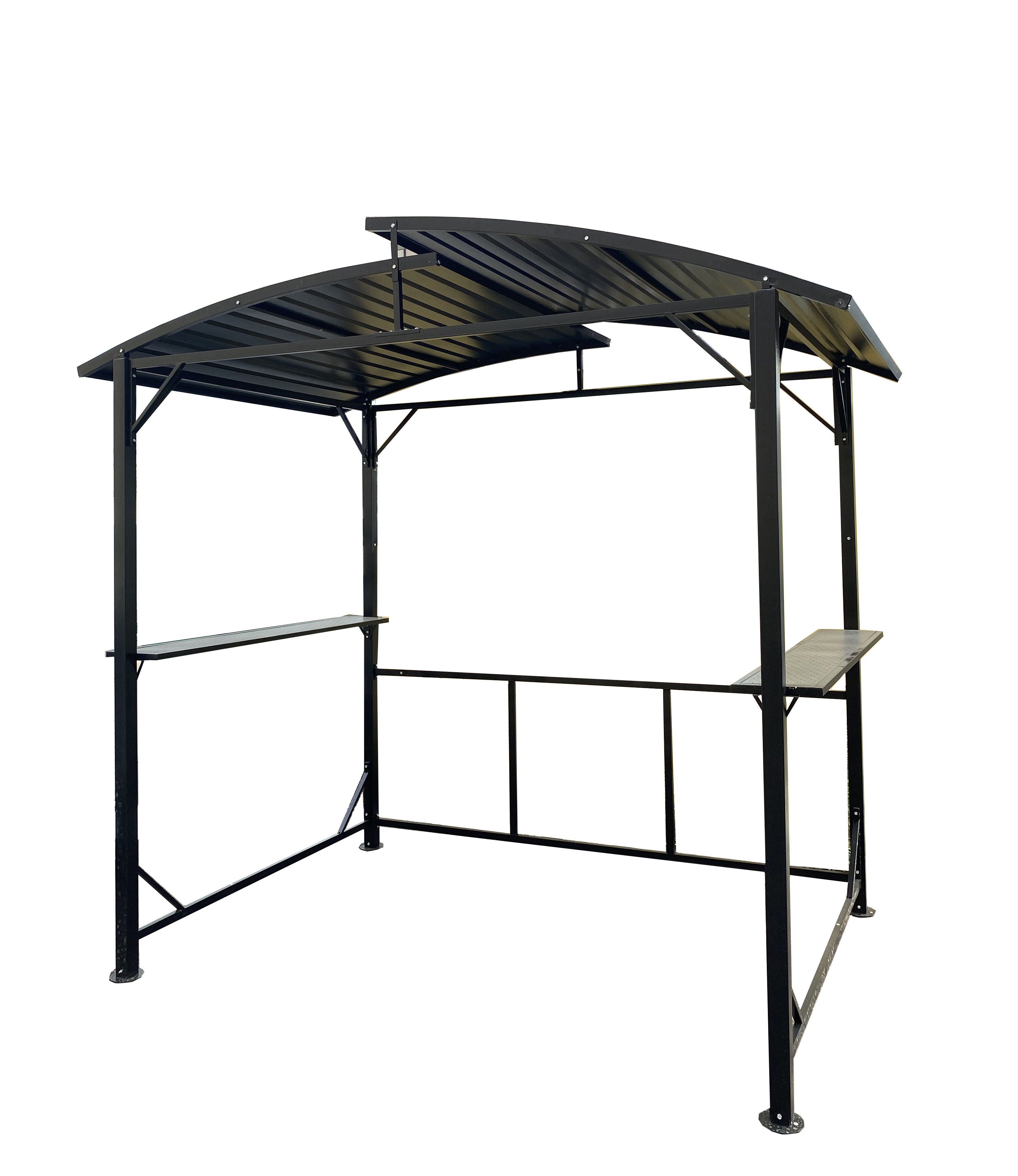 Outdoor bbq gazebo grill roof tent  hard roof tent