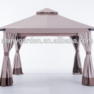 Shinygarden 10x10 Mesh Curtain wind proof gazebo, 3mx3m Gazebo 100% Waterproof Colors