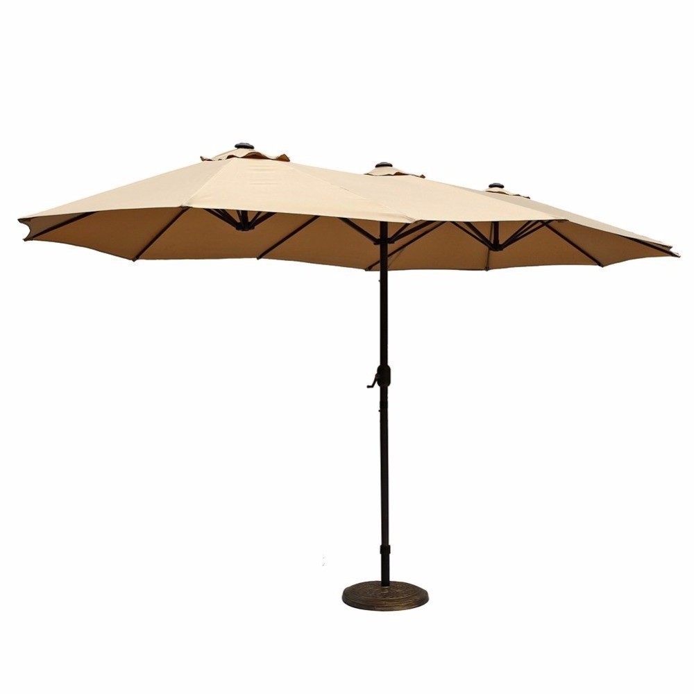 double sides umbrella parasol,double-sided umbrella,outdoor garden market patio umbrella