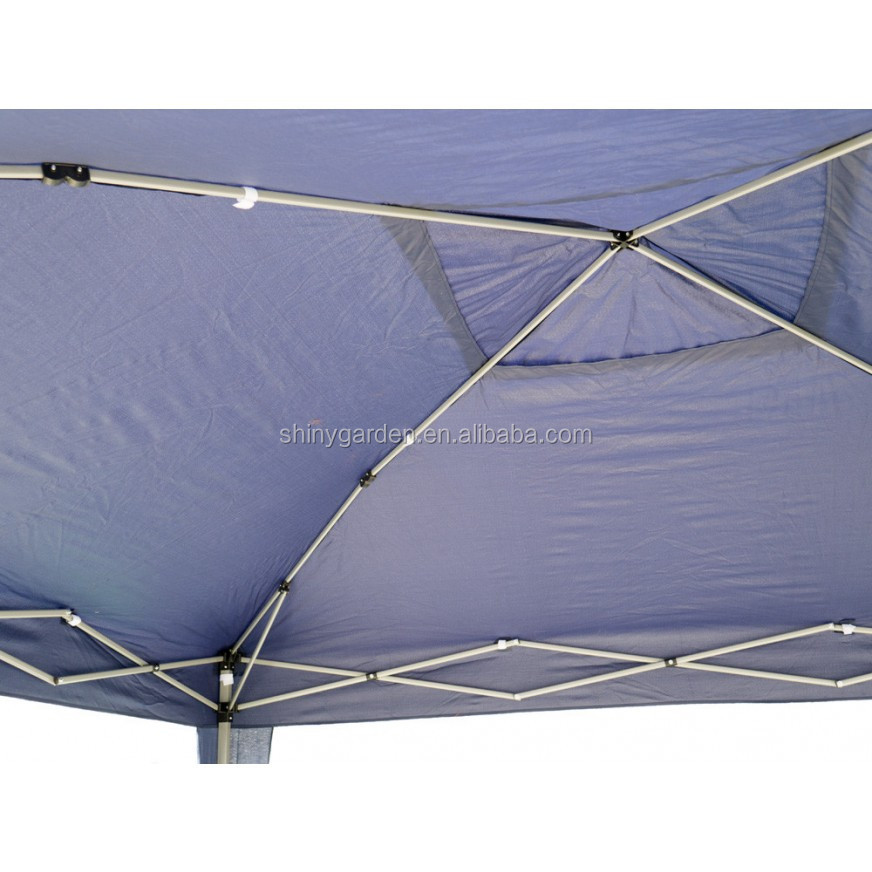 cheap folding steel gazebo tent garden fabric roof gazebo