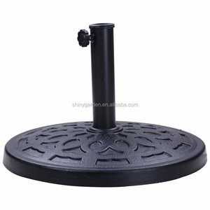 Plastic Outdoor Patio Parasol Round Cheap Cantilever Umbrella Base Parts