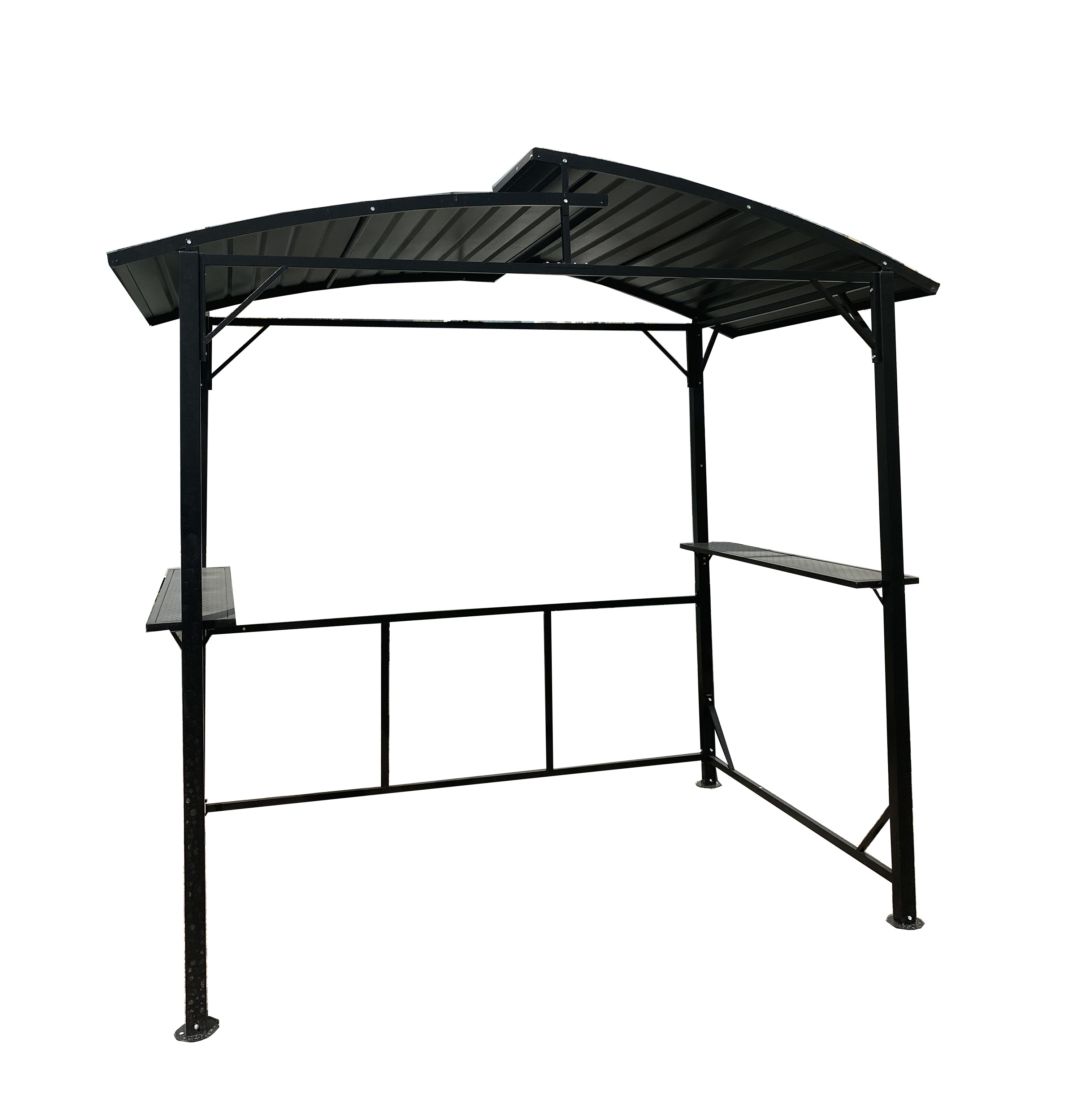 Aldi Outdoor patio BBQ grill gazebo tent metal Roof design