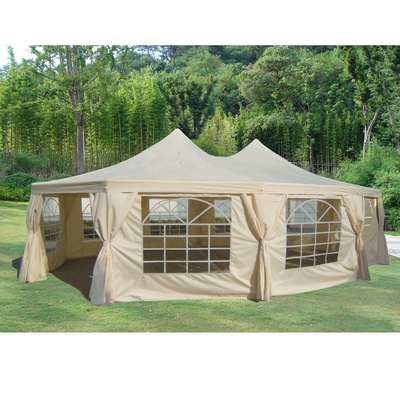 Large Portable octagonal marquee Outdoor Wedding Party Tents Canopy Gazebo event