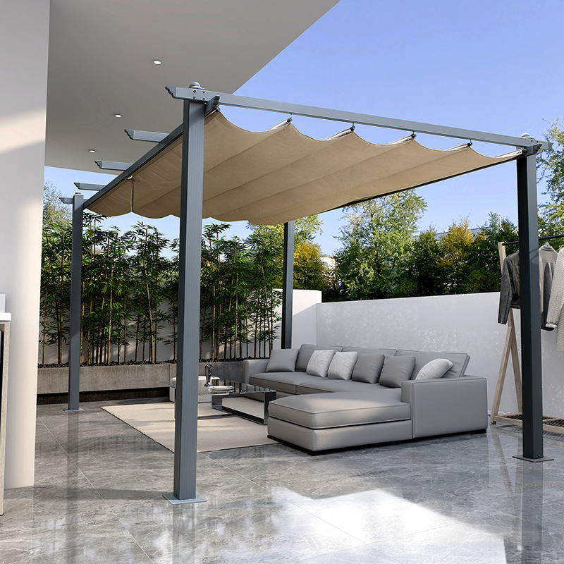 Wholesale canopy roof retractable pergola canopy