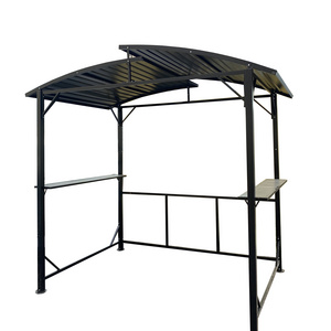 Aldi Outdoor patio BBQ grill gazebo tent metal Roof design