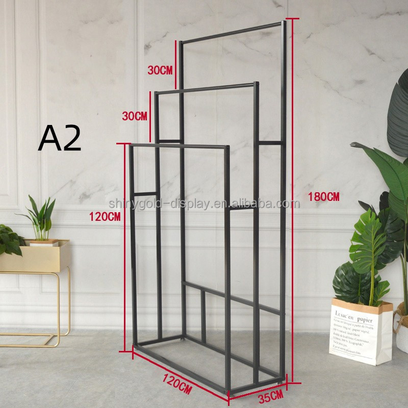 Department store and supermarket curtain fabric display stand textile scarf display rack carpet flooring retail display rack