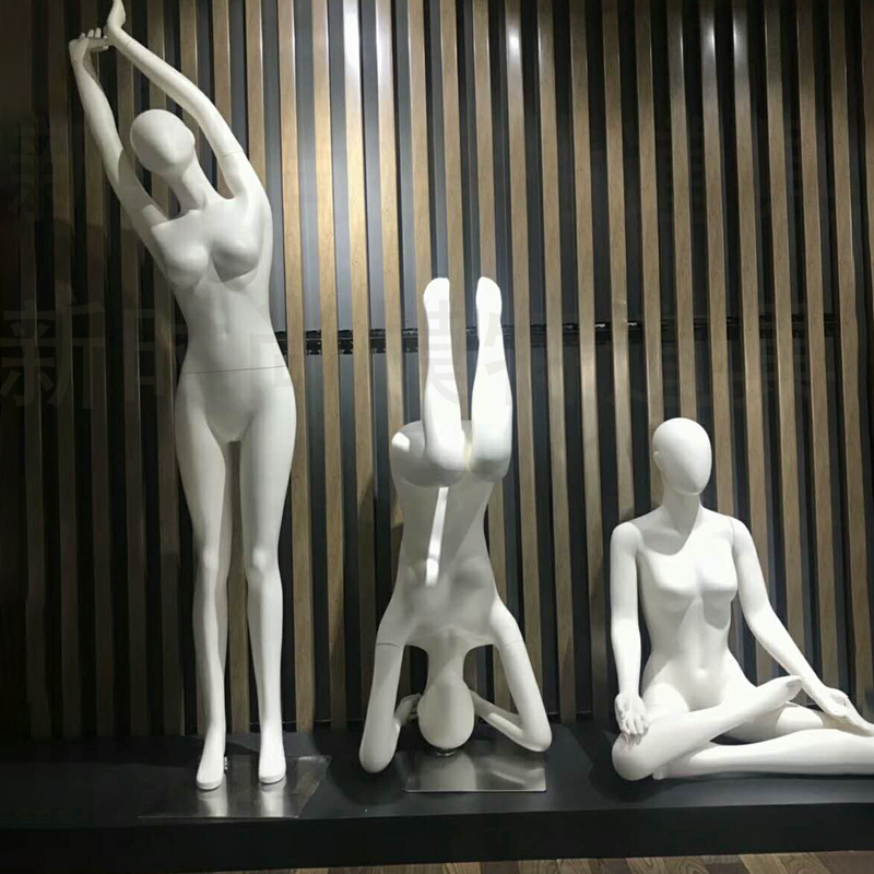 Sportswear Yoga Model Display Mannequin Female Standing Sitting  Posture Full Body Yoga Mannequins Female