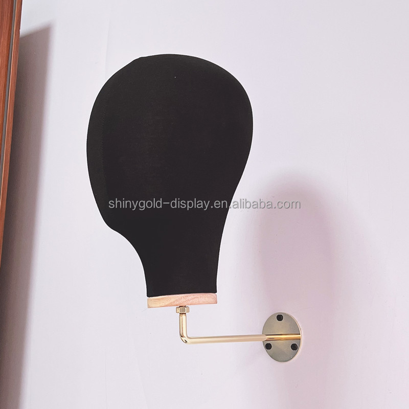 Wholesale Human Size Mannequin Head Hat Display Holder White Mannequin Head with Wall Mount for Wig Display