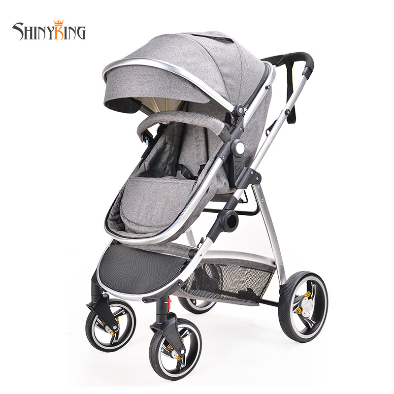 Best Selling New Luxury Baby Pram Bebek Arabasi  Portable Foldable Carriage Baby Pushchair 3 In 1 Baby Stroller