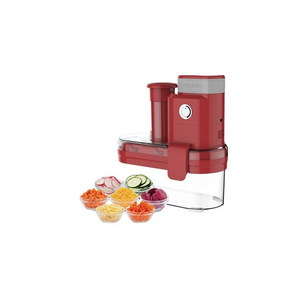 Plastic Electrical Mandoline Drum Slicer Rotary Cheese Garter Nut Chopper Carrot Shredder Veggie Slicer Vegetable Garter in 150W