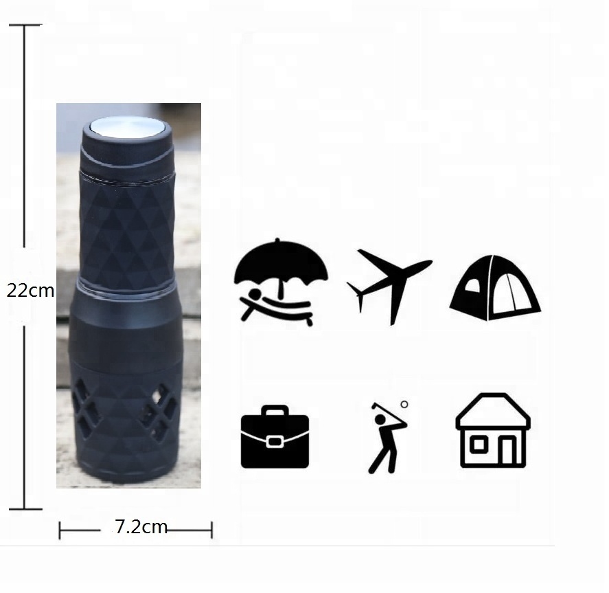 Portable Hand Prress Coffee Maker With Capsule And Coffee Powder For Traveling Outdoor