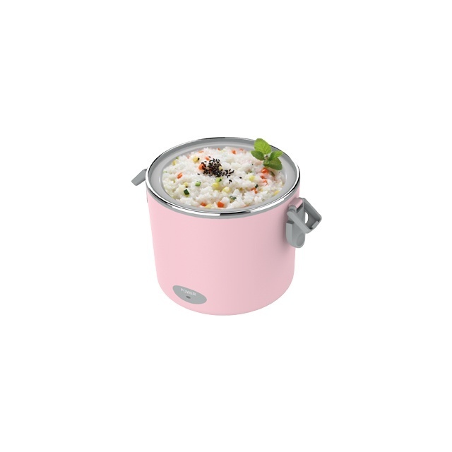 Electric portable warmer Thermal Insulation Rice Cooker Electric Heating Lunch Box with Lunch Box Stainless Steel