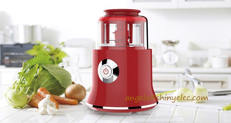 2024 Hot Sell Food Processor Multi-function Mini Food Chopper In Vegetable Tools In 500W 500ml Big Capacity