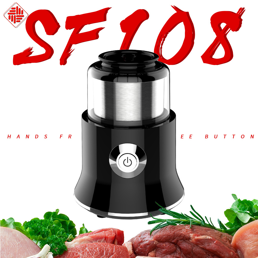 Hands free buttons Electric food chopper multi food chopper fruit and vegetable chopper 500W power with 0.5L big ss food cup