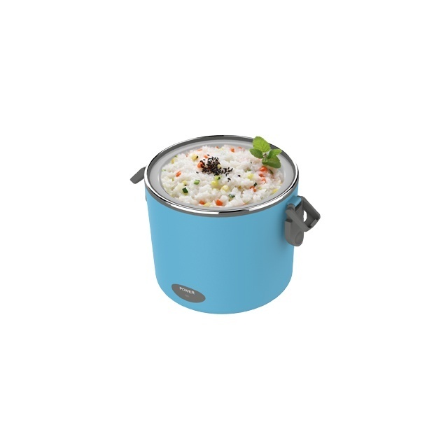 Electric portable warmer Thermal Insulation Rice Cooker Electric Heating Lunch Box with Lunch Box Stainless Steel