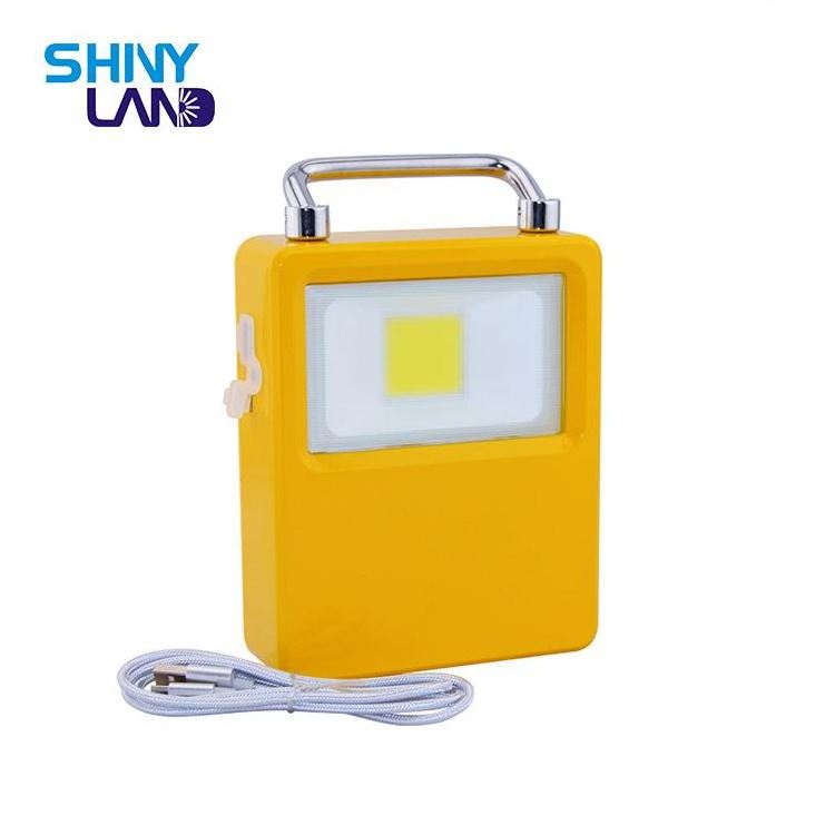 6000mAh Power Bank USB Portable Solar Lamp LED 18650 Battery Light for Camp