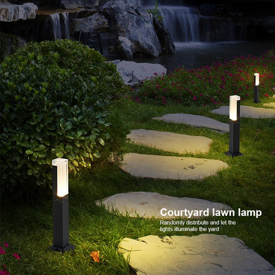 Shinyland Garden Lamp Ip65 Waterproof 7w 10w Modern Hotel Home Decoration Outdoor Bollard Led Lawn Light